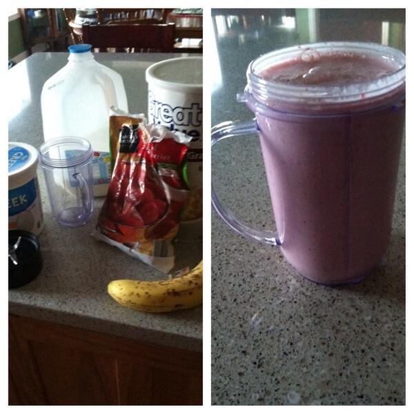 ToLoveMyself13's tweet photo. Breakfast of champions. http://t.co/CJr6Rb766V