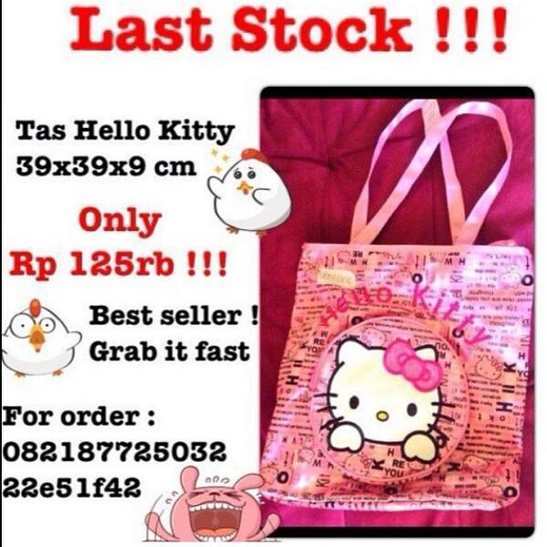 XO_EXTRAODINARY's tweet image. #hellokitty #tashellokitty #hellokittyfan #olshopsurabaya