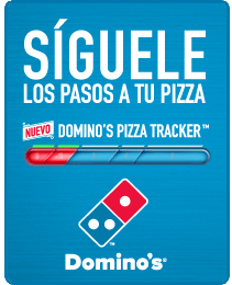 DominosRD's tweet image. Síguele los pasos a tu pizza.... #Pizzatracker