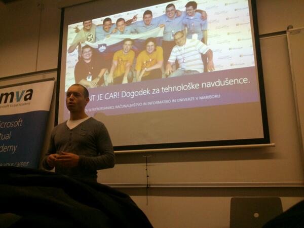 beezingahive's tweet photo. A new season of Imagine Cup is starting in Maribor #beezinga @ADORAProject http://t.co/IQmKs5YOan