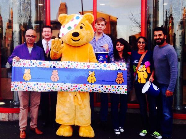 "<a href="/PPPBobby/">🌈</a>: Milk kitchens painted, cakes sold, boots goodies... All thanks to pudsey we raised £700!!! "