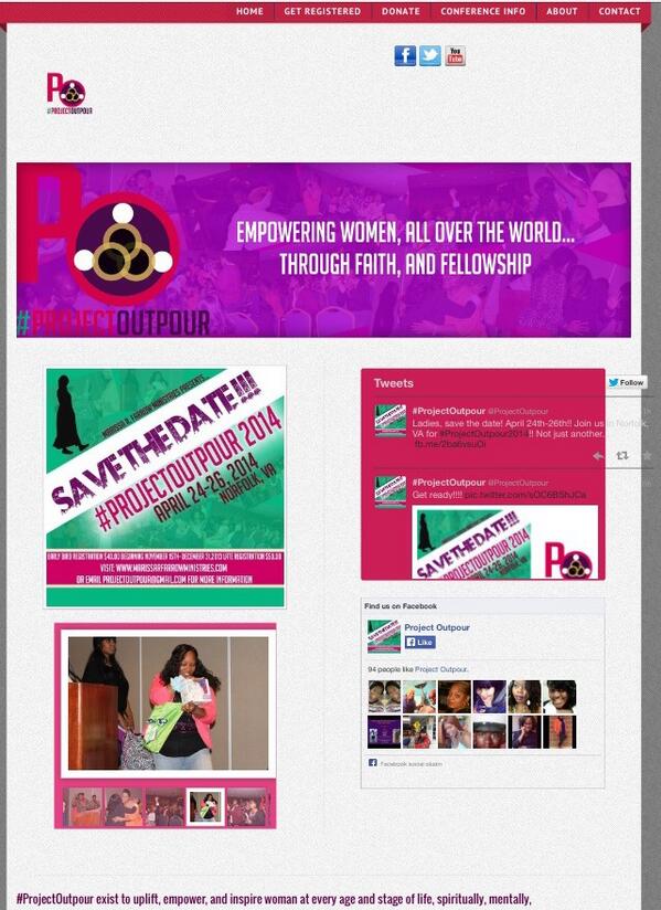 ProjectOutpour's tweet image. #ProjectOutpour website...LIVE AT MIDNIGHT!!!