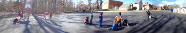 Mrs. Butler's first graders experienced, predicted, and measured their shadows today!