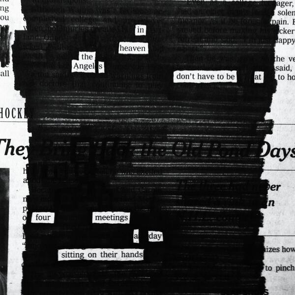 austinkleon's tweet photo. This one’s called, “One day my calendar will be empty.” #NewspaperBlackout http://t.co/j2staLr68s