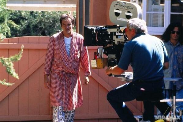 BehindCam's tweet image. Quentin Tarantino as Jimmie in "Pulp Fiction".