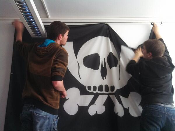 Flagge ist gehisst!