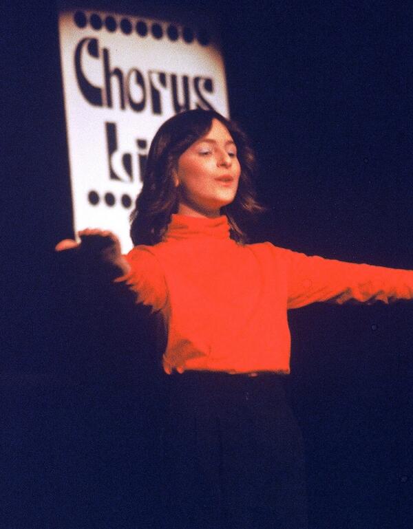 MarleeMatlin's tweet image. #ThrowbackThursday That's me performing "What I Did For Love" in sign from "Chorus Line" at #ICODA. I love that song