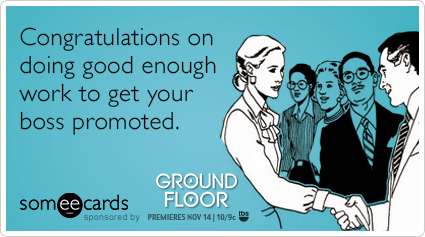 Watch the back-to-back series premiere of #GroundFloor TONIGHT at 10/9c, then go tell your boss how you really feel.