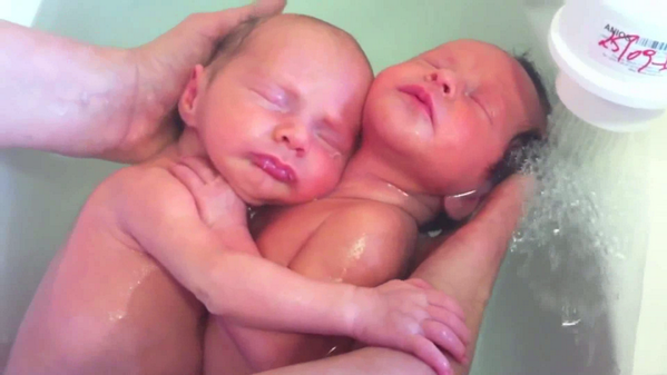A3Noticias's tweet photo. Baño relajante: dos gemelos que aun no se han enterado de que han nacido triunfan en Youtube http://t.co/eCZ81fkt8z http://t.co/YaM5wocVoB