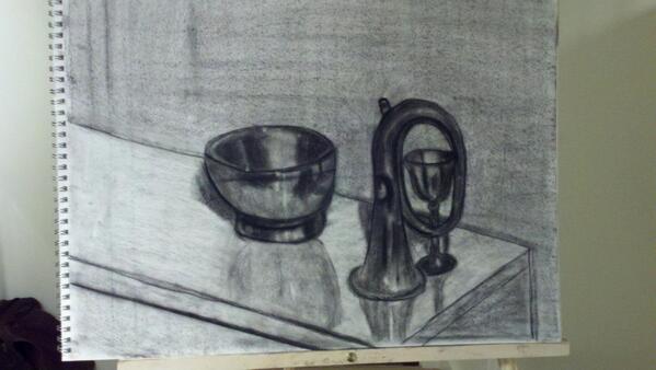 Another sketch. #art #charcoal #drawing