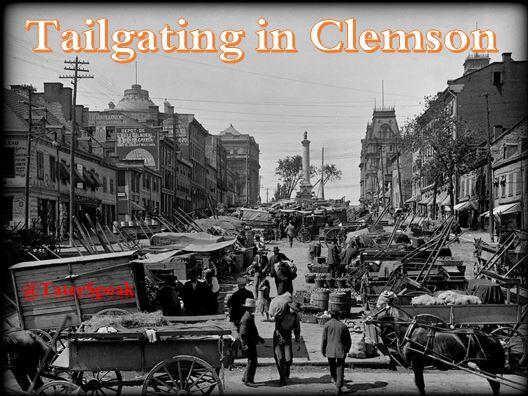 TaterSpeak's tweet image. Tailgating in #Clemson tonight! #clemsonvsgatech