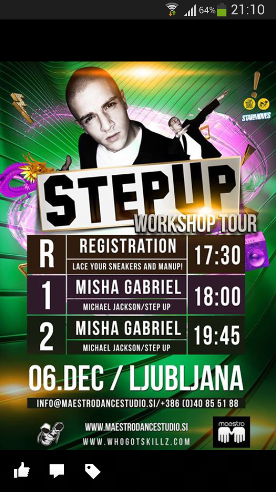 NusaSpindler's tweet image. Please mom can i go? :) ooomg! #StepUp #WorkshopTour #MAESTRO