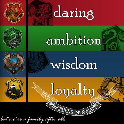 #hogwarts #ravenclaw #gryffindor #hufflepuff #slytherin #harrypotter