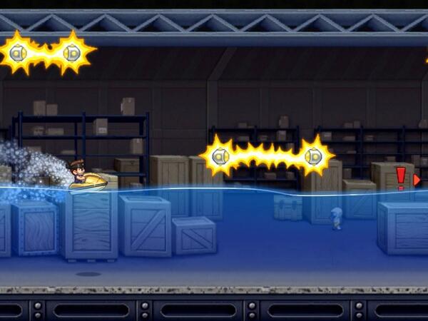 He volado 2,187m en un brillante juego de Jetpack Joyride. ¡Bumba!yj bit.ly/rKuWqK