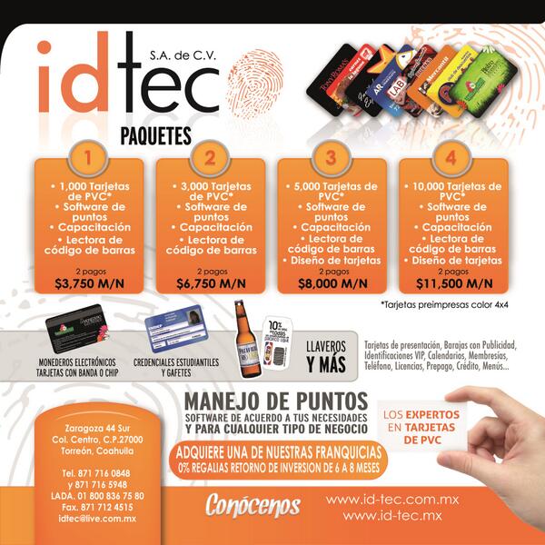 Les compartimos las increíbles promociones que id-tec tiene para este #BuenFin