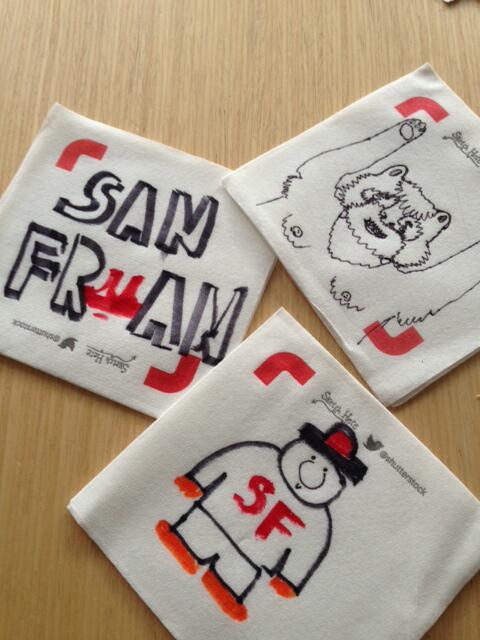 AIGASF's tweet image. #shutterstock sketch contest was wild here are a few of our faves. Tweet your  pics w/hashtag for prizes #insideoutsf