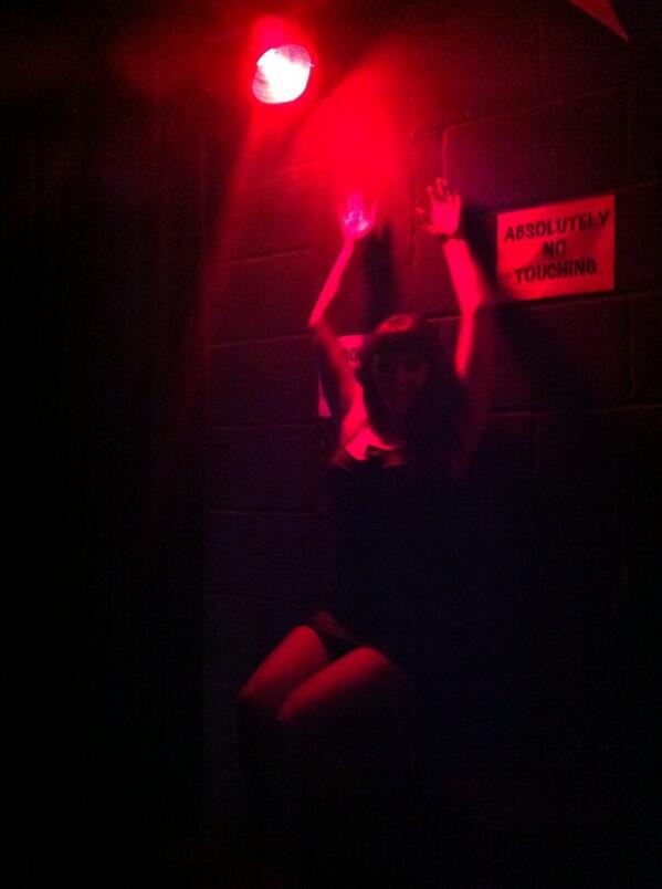 DoctorWhoNY's tweet photo. An NSFW #LiftNY pic. It's @SarahDances4U plying her trade @beautifulsoupt http://t.co/qykQJkJmIW