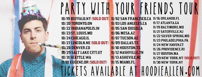 Image from Hoodie Allen (@HoodieAllen)