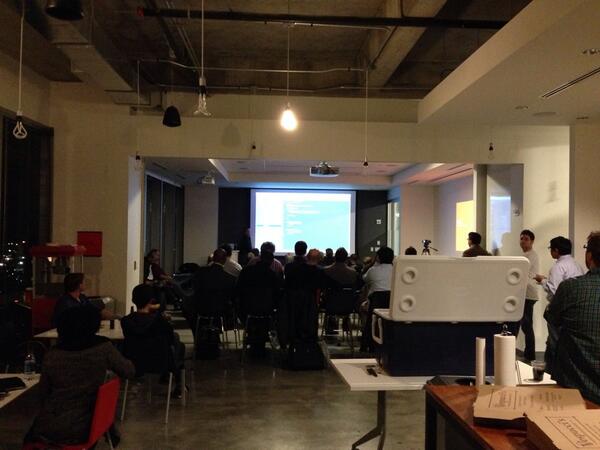 atlhtml5's tweet image. And we got a great turnout (despite @JoeBiden traffic in ATL)