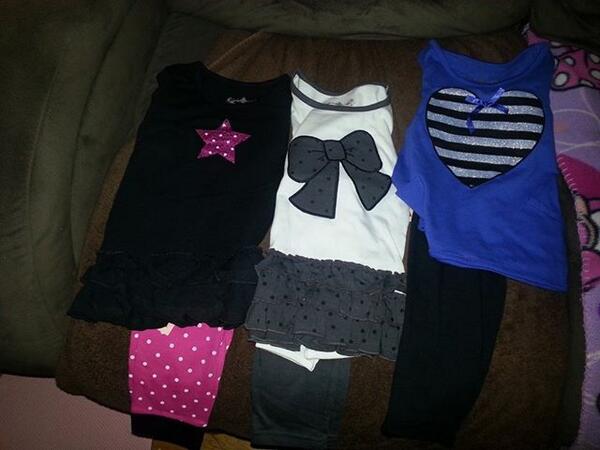 SweetPeaBox's tweet image. More cute outfits and happy customers!