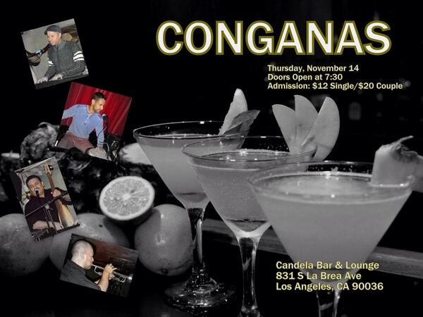 Tonight!  CONGANAS live!