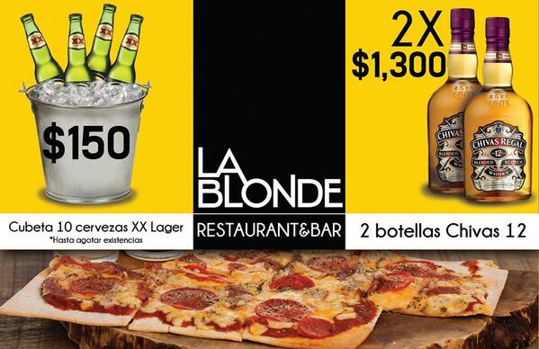 lablnde's tweet image. Ven a disfrutar del Buen Fin en la terraza de La Blonde !!!
