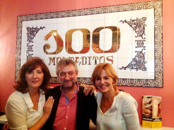 Llegan los "100 Montaditos" a NY. Dicen que el negocio de restauracion más prometedor en EEUU. Aquí, con los "jefes"