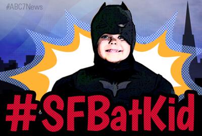 abc7newsbayarea's tweet photo. Are you rooting for San Francisco’s newest hero? RT to show your support for Miles! http://t.co/PWYYpRpOxy #SFBatKid http://t.co/ePloxDSwoE