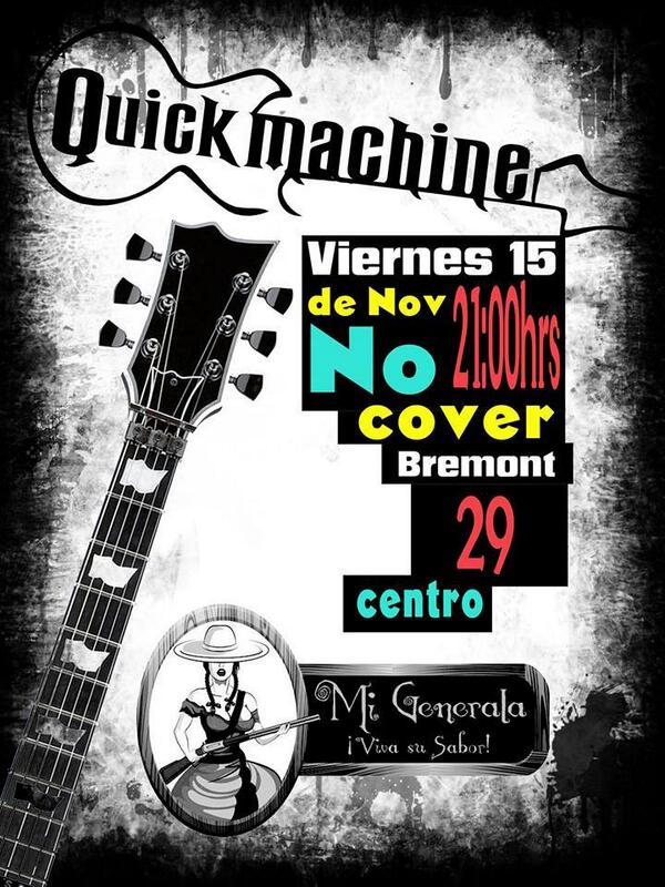 _PacoLemus's tweet image. La maquina está de vuelta #QuickMachine