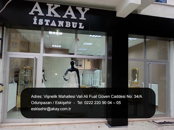 Eskişehir butiğimiz yeni adresinde hizmetinizde. Tel: Tel: 0222 220 90 04 – 05