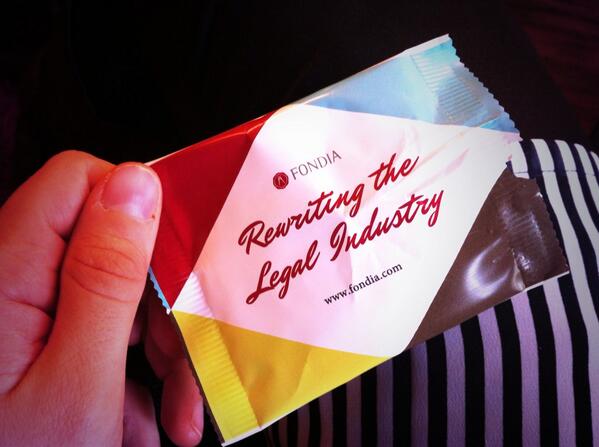 StewieKee's tweet image. Law firms giving you cute bags of gummy bears? More of this! :) @fondia #legaldesignjam