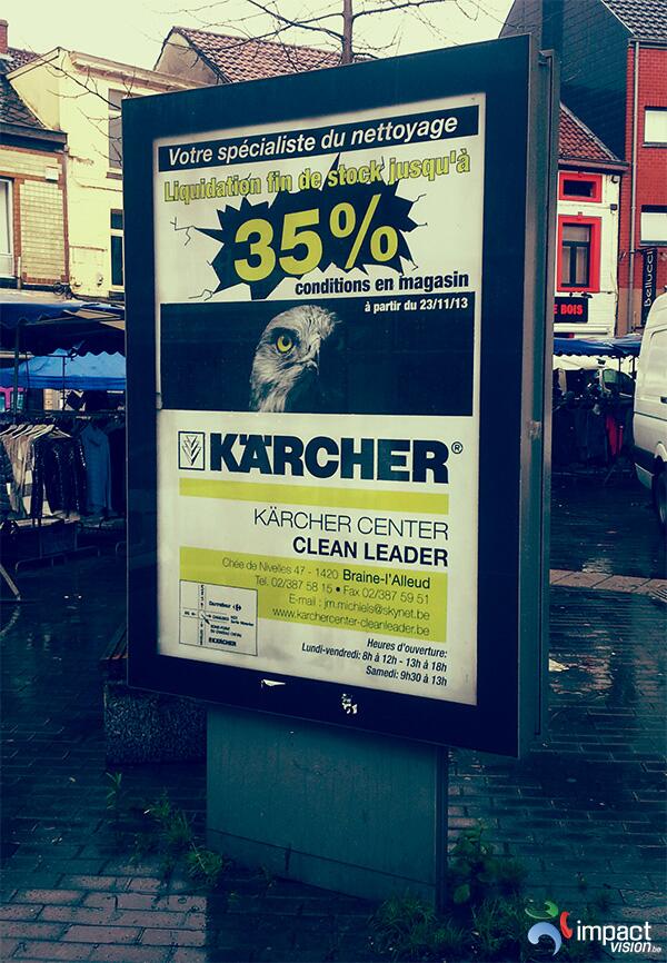 Impactvision's tweet image. #karcher #affichageurbain #impactvision
