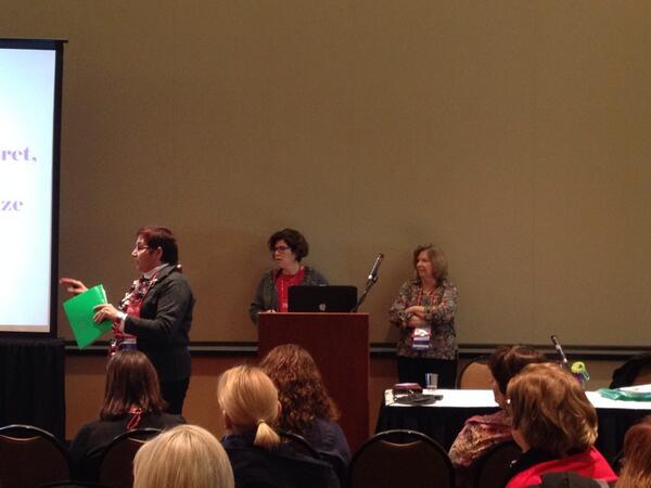 lesliemaniotes's tweet image. #AASL13 team NNPS presenting on guided inquiry design implementation in k-12 #cissl summer institute