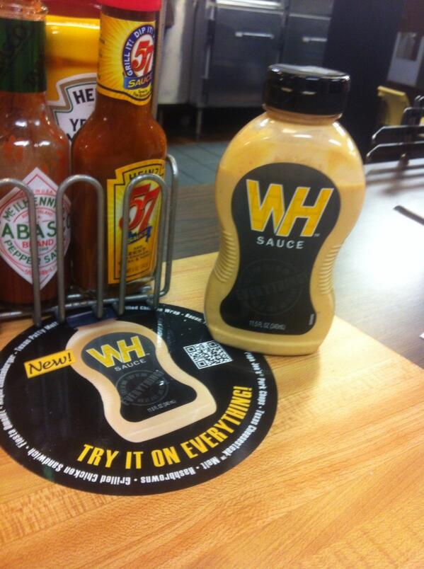 Waffle House sauce? I can't wait to see how this goes