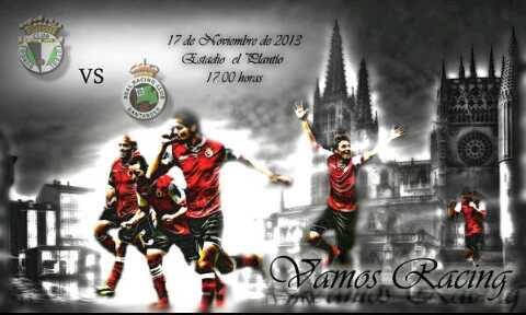 Ignacio13Gil's tweet photo. El Domingo gran Quedada Racinguista en Burgos antes del Partido, Os esperamos:https://t.co/uk5H3hBO9b http://t.co/Ga85Agl8gz