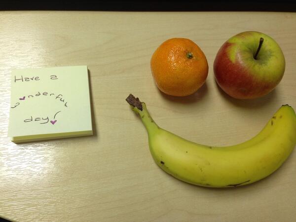 Have a wonderful day. Compete a sweet gesture, everyone needs some tlc.