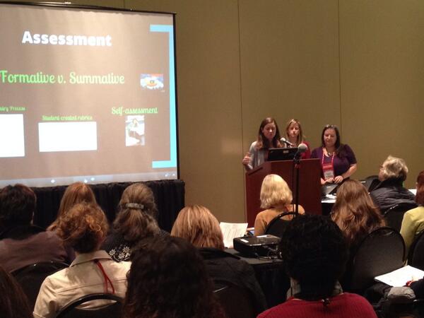 lesliemaniotes's tweet image. This team from #cissl summer institute 2012 rocks! taken the design to a new level with independent learning #aasl13