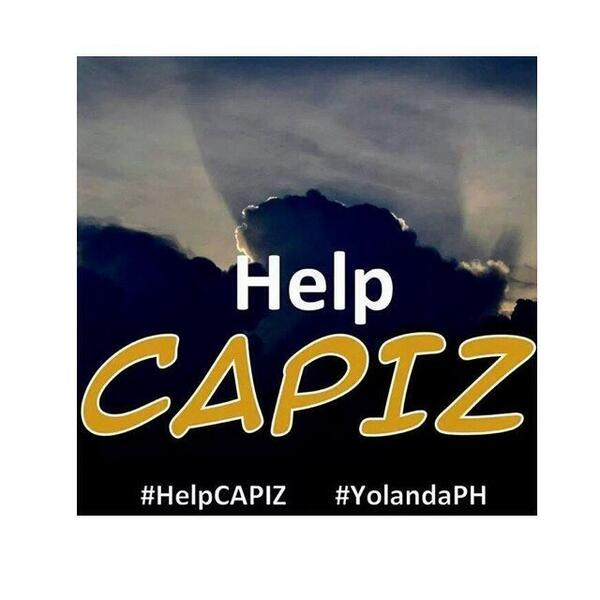 jeronatics's tweet image. Please help us spread the word. Thanks! #HELPCAPIZ #BangonCapiz
