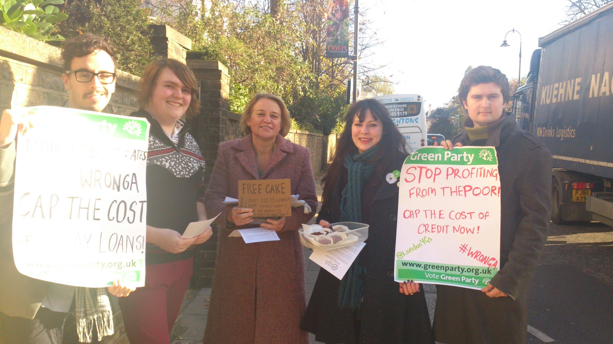 Natalie Bennett Wronga Cake Sale