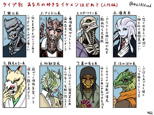 ももこはアカウント移動 461alfred クリーチャーと恋しよっ とやらがrtされてきましたが イケメン人外と恋しよっ がこちらになります 棒 Http T Co Hcetjvyerb 無口系がいいなあ