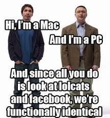 User2Colin's tweet image. The age old debate #pcormac #windows #osx