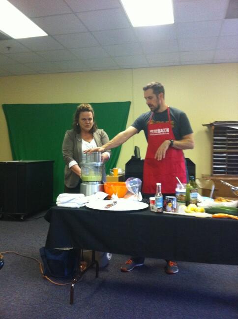 BrinsonKaye's tweet photo. WN teachers learning more about healthy Paleo cooking options #WA http://t.co/91x0Vr3GnR