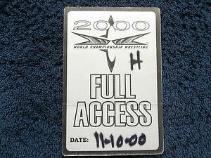 1Woodward1's tweet photo. @_WCW Available on Ebay #WCW Backstage Pass #STING #BOOKERT #LEXLUGER 10th Nov 2000 London http://t.co/zf4W31fLKB http://t.co/s8WJRliz9S