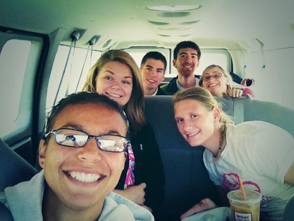 PostRha's tweet image. On our way to NEACURH!!!! #stonybrook #backtothefuture #Regionals2013  @MirandaP_21 @JessePerez89 @coda5494