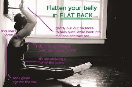 Flatten your belly with @BarreAmped Flat Back! This under the barre core  work is our fav! #formfriday #formiskey