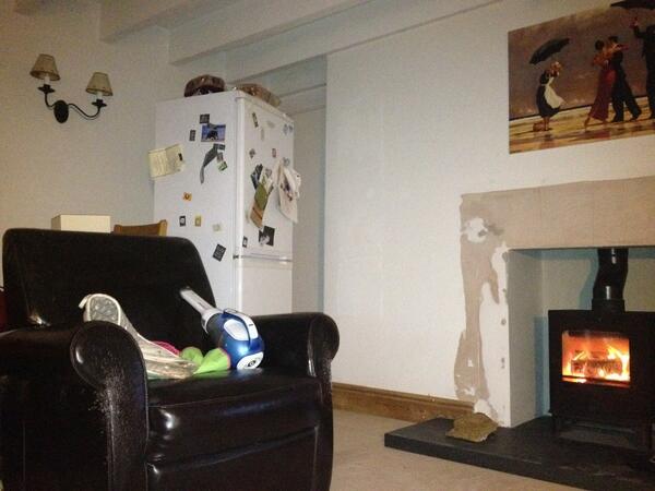 Fridge incognito in the living room.