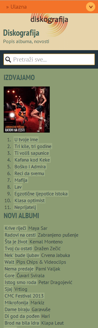 diskografija's tweet photo. Vidite budući izgled stranice http://t.co/isMXW9Sm1u prilagođenu mobitelu http://t.co/bQU5NXrt7T
