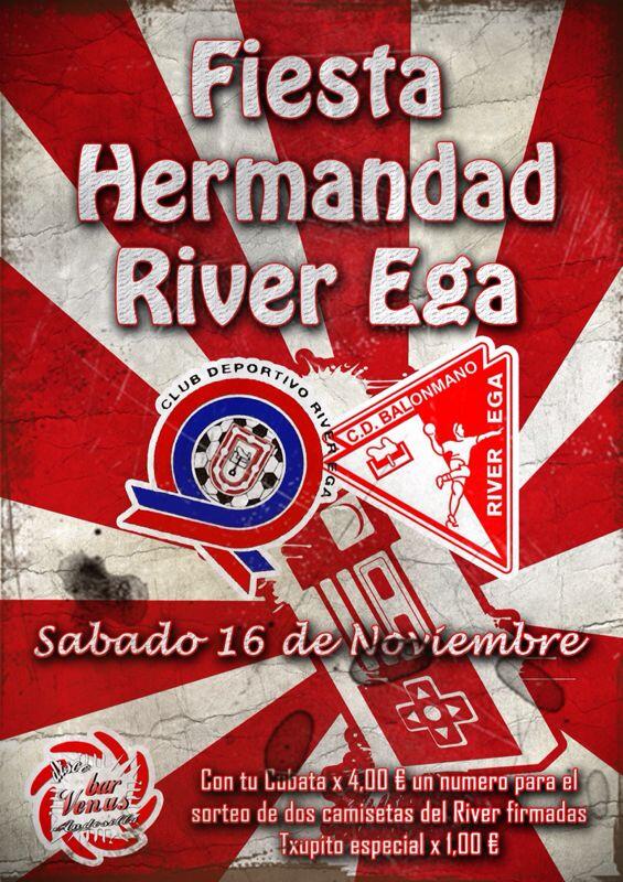 VenusAndosilla's tweet photo. Mañana en disco bar venus.FIESTA DE HERMANDAD DEL RIVER EGA!!Y con tu cubata entraras en el sorteo de una camiseta!! http://t.co/xMKHVluphj