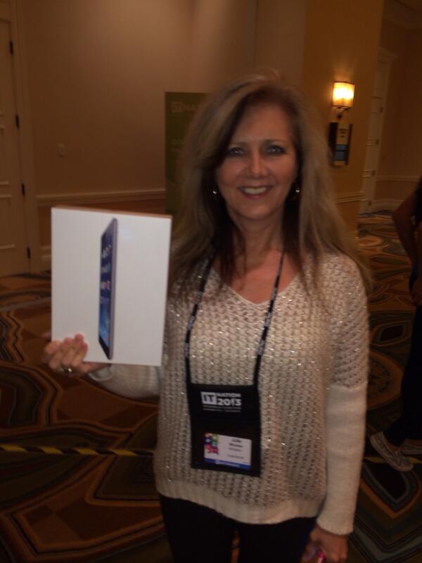 VAR_Staffing's tweet image. Congrats Julie Wimmer on winning the iPad at our break out today. #itn2013