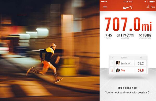 itsdevlin's tweet photo. Who is this mystical man who averages 16k NikeFuel and 12min miles? #IWantThatMuchFuelTho http://t.co/rVJoaLrsK1 http://t.co/eMtHUnZm0E